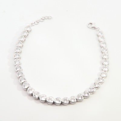 Bracciale Domar Gioielli Donna Tennis argento 925  in Argento Cubic Zirconia BZB118939 - BZB118939